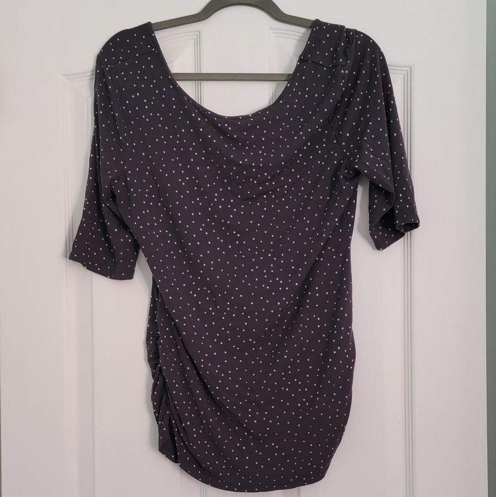 Boden Ruched Jersey Top